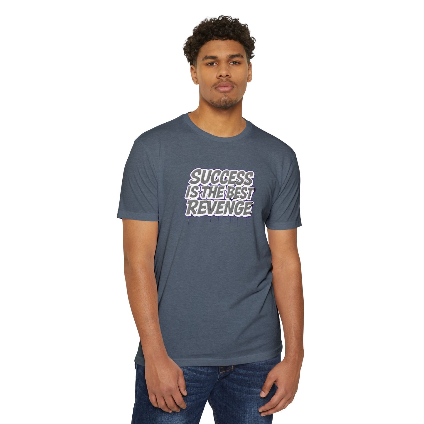 Unisex Motivational Success T-Shirt - Inspiring Graphic Tee, Trendy Casual Wear, Perfect Gift for Friends, Quote Shirt
