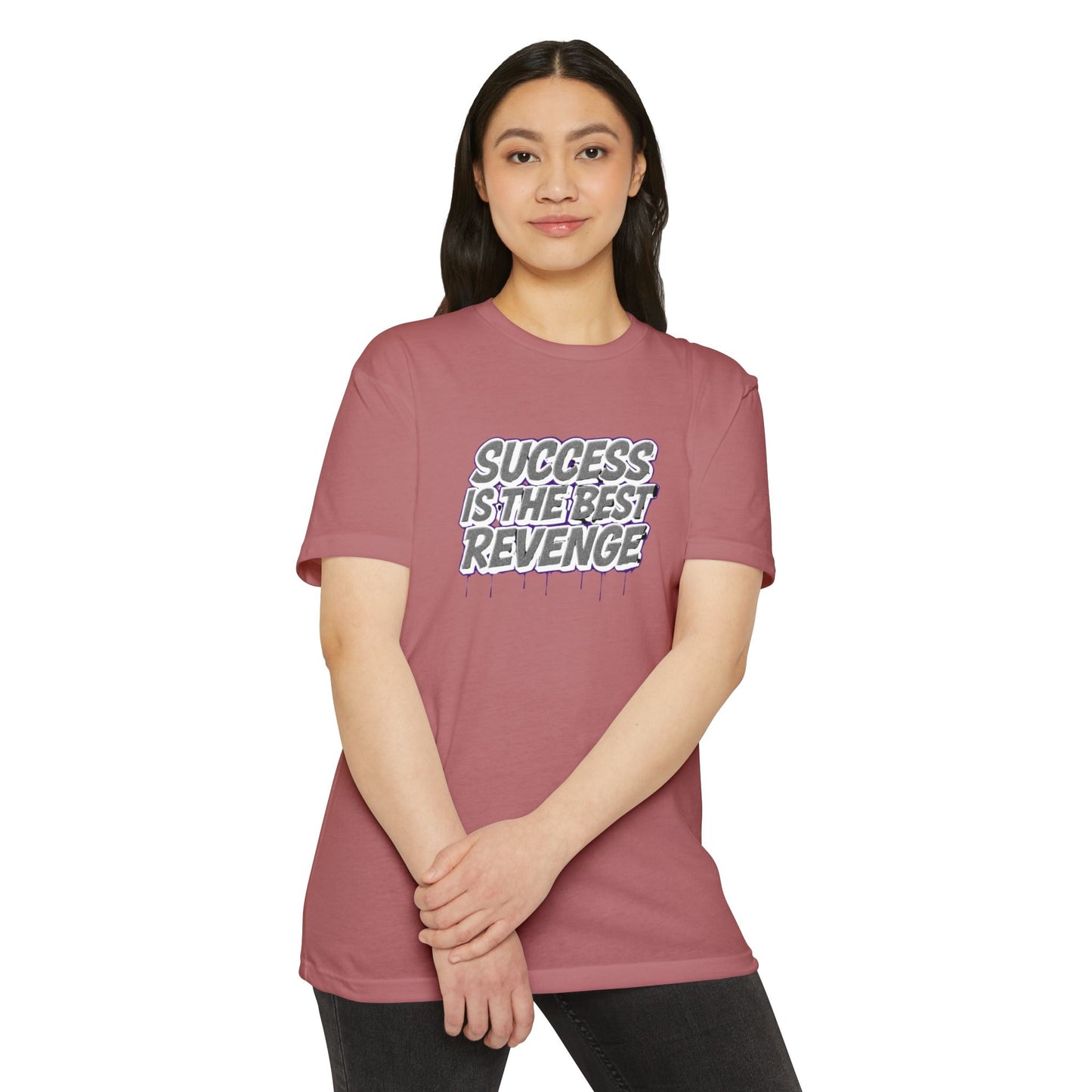 Unisex Motivational Success T-Shirt - Inspiring Graphic Tee, Trendy Casual Wear, Perfect Gift for Friends, Quote Shirt