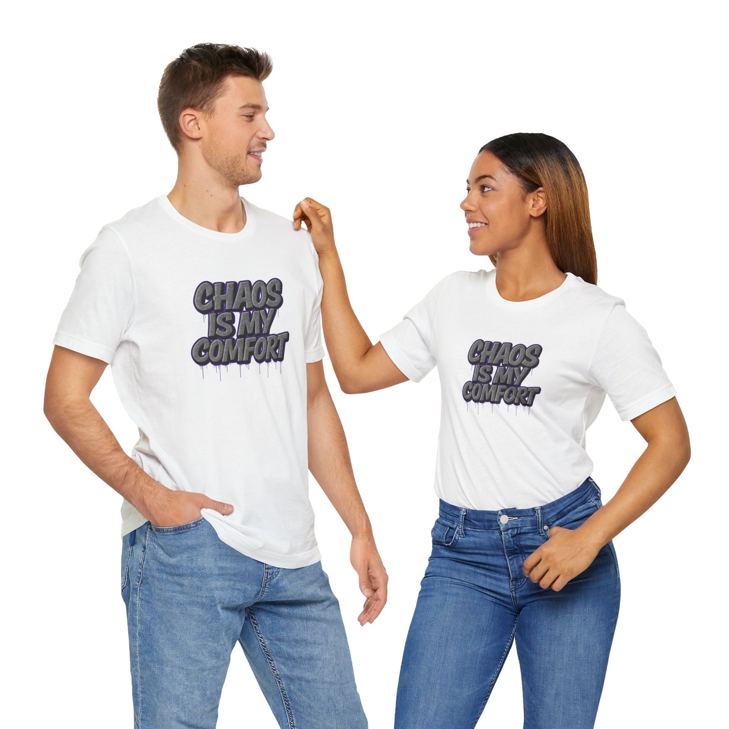 Graphic Tee - Chaos is My Comfort - Unisex Jersey