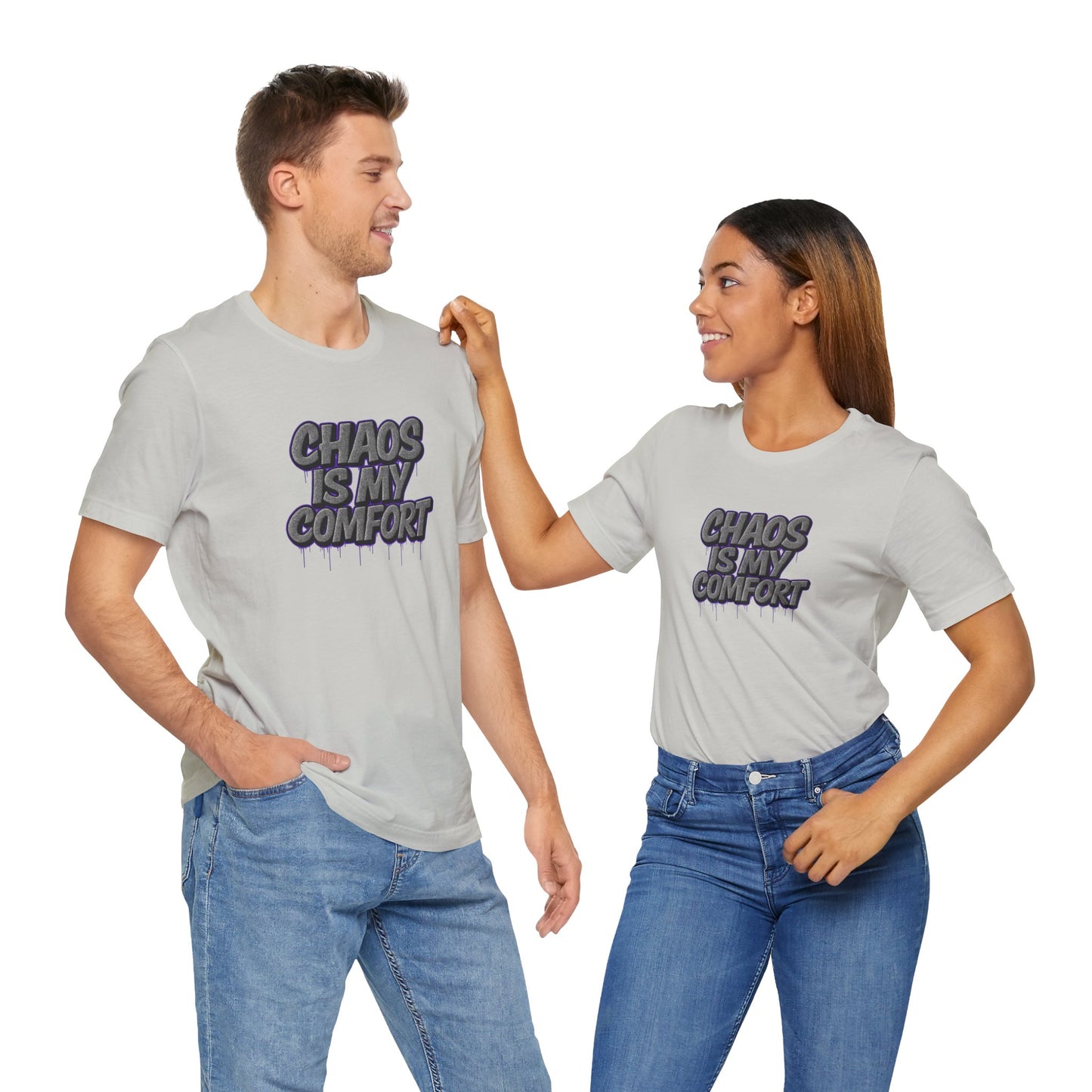Graphic Tee - Chaos is My Comfort - Unisex Jersey
