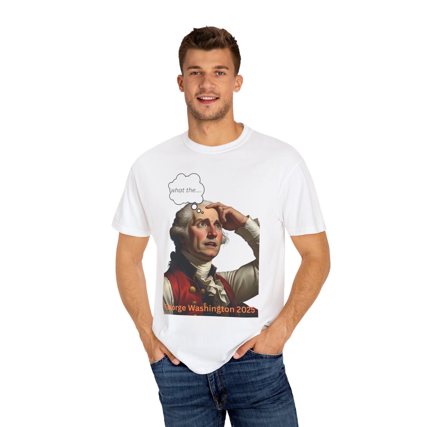 T-shirt George Washington 2025 Humor Unisex