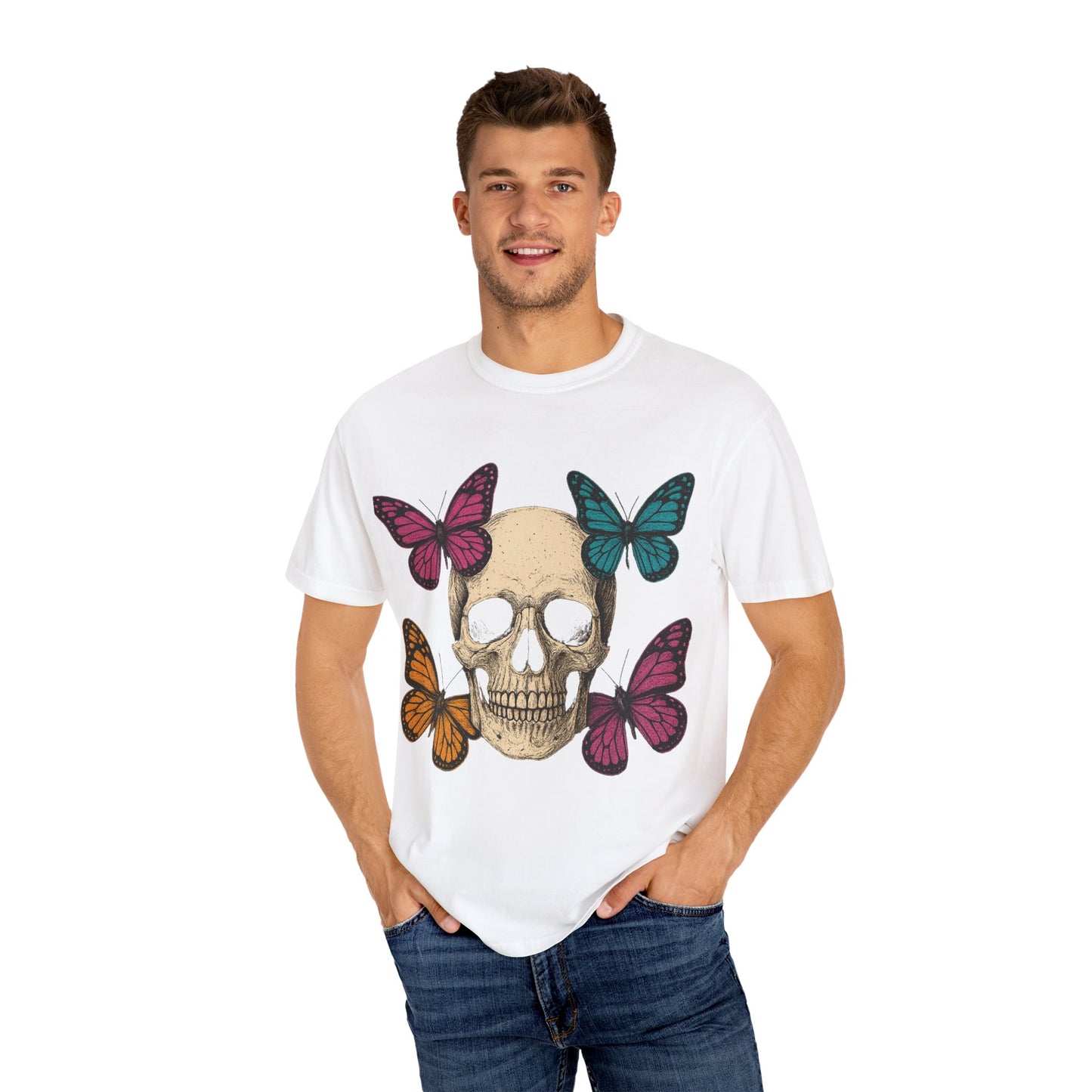 Skull and Butterfly T-Shirt