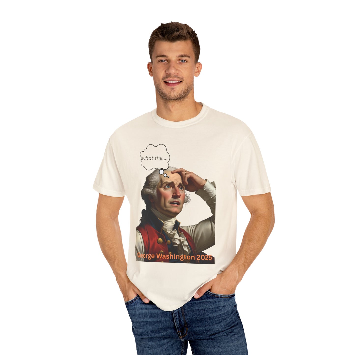T-shirt George Washington 2025 Humor Unisex