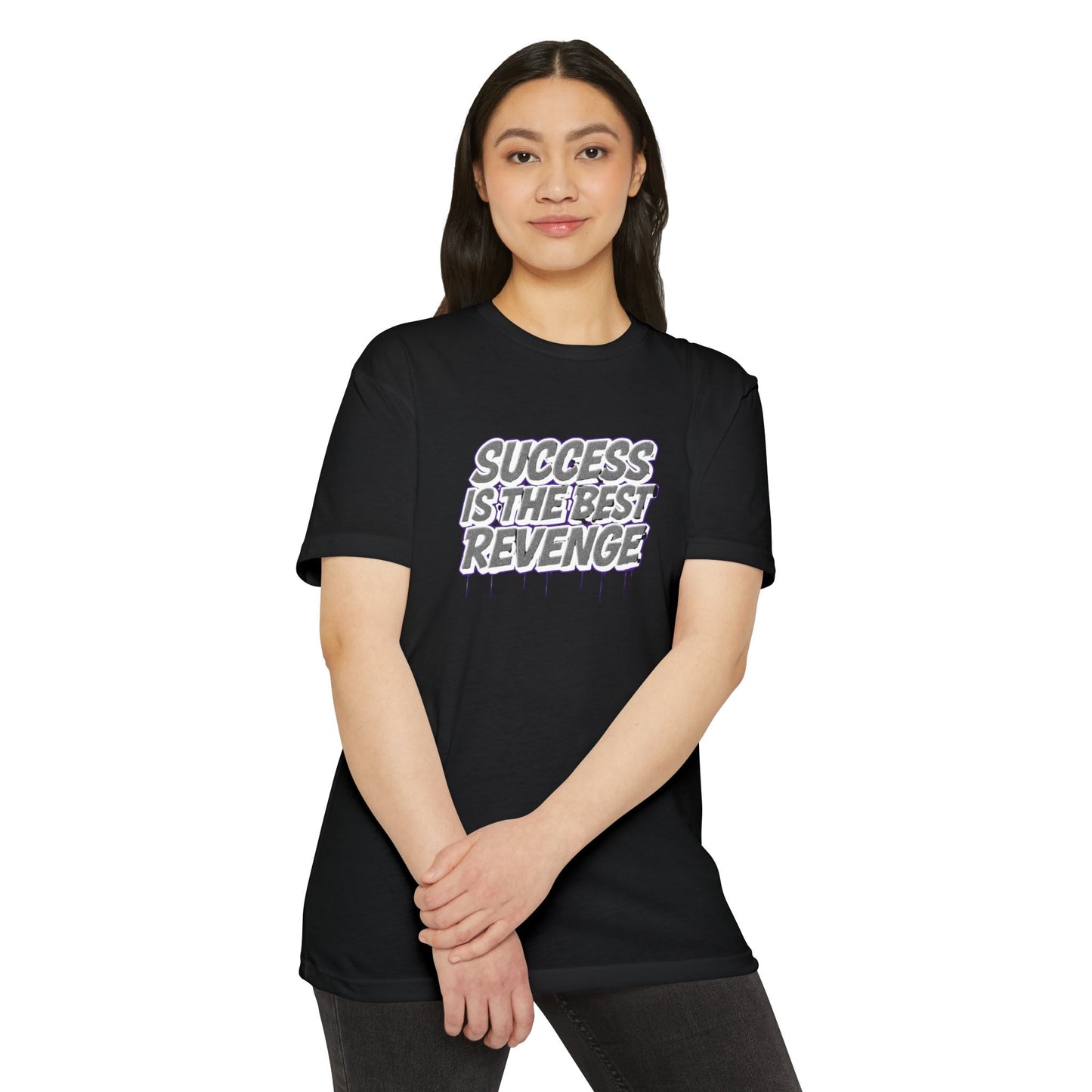 Unisex Motivational Success T-Shirt - Inspiring Graphic Tee, Trendy Casual Wear, Perfect Gift for Friends, Quote Shirt