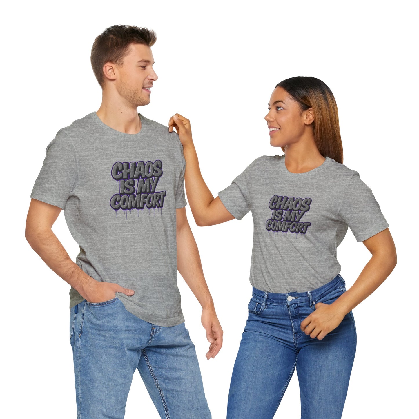 Graphic Tee - Chaos is My Comfort - Unisex Jersey