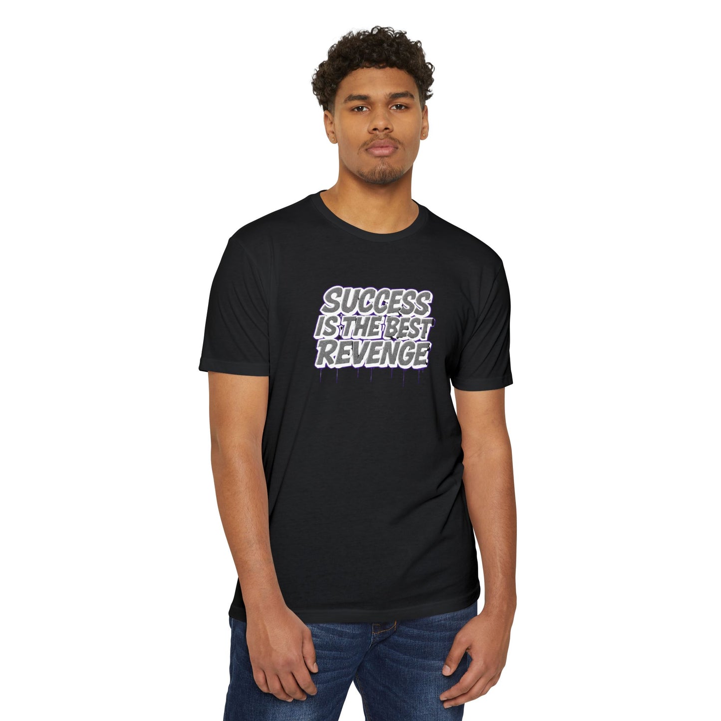 Unisex Motivational Success T-Shirt - Inspiring Graphic Tee, Trendy Casual Wear, Perfect Gift for Friends, Quote Shirt