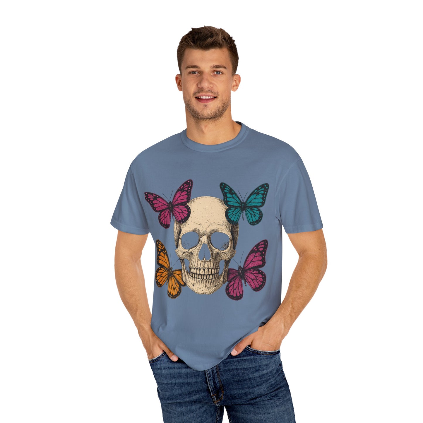 Skull and Butterfly T-Shirt