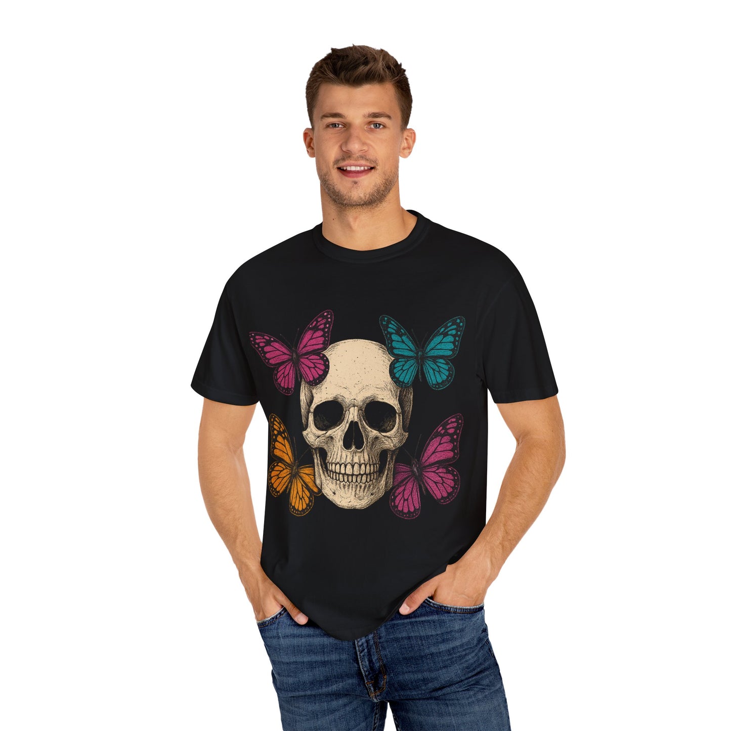 Skull and Butterfly T-Shirt