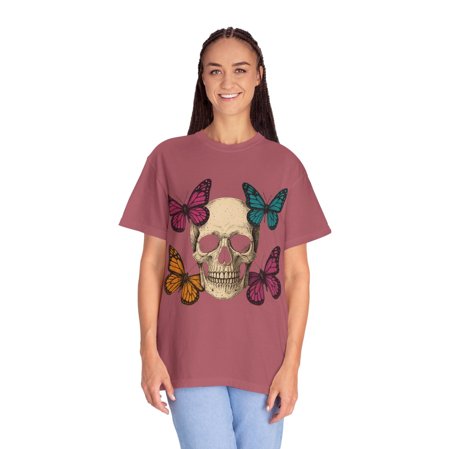 Skull and Butterfly T-Shirt