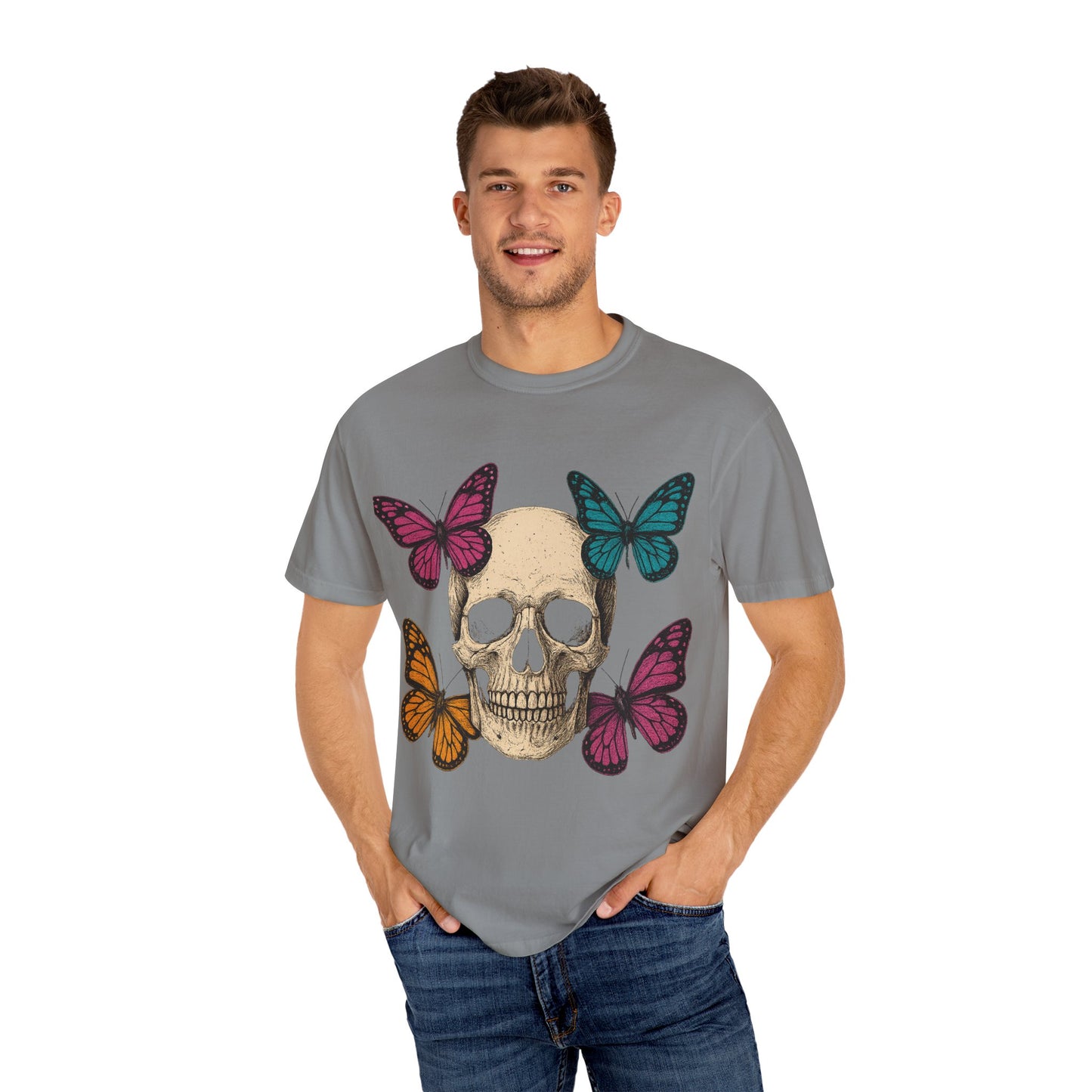 Skull and Butterfly T-Shirt