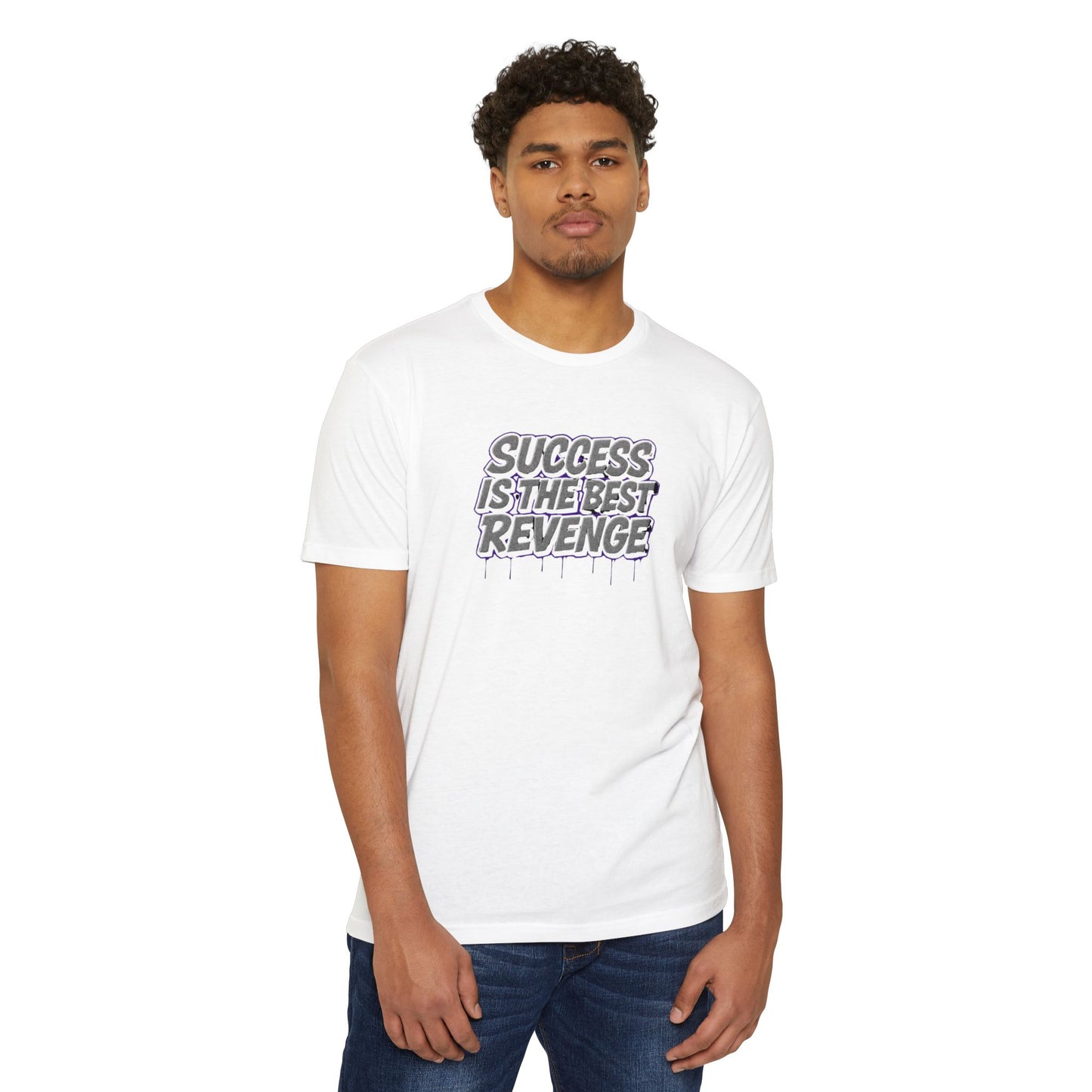 Unisex Motivational Success T-Shirt - Inspiring Graphic Tee, Trendy Casual Wear, Perfect Gift for Friends, Quote Shirt