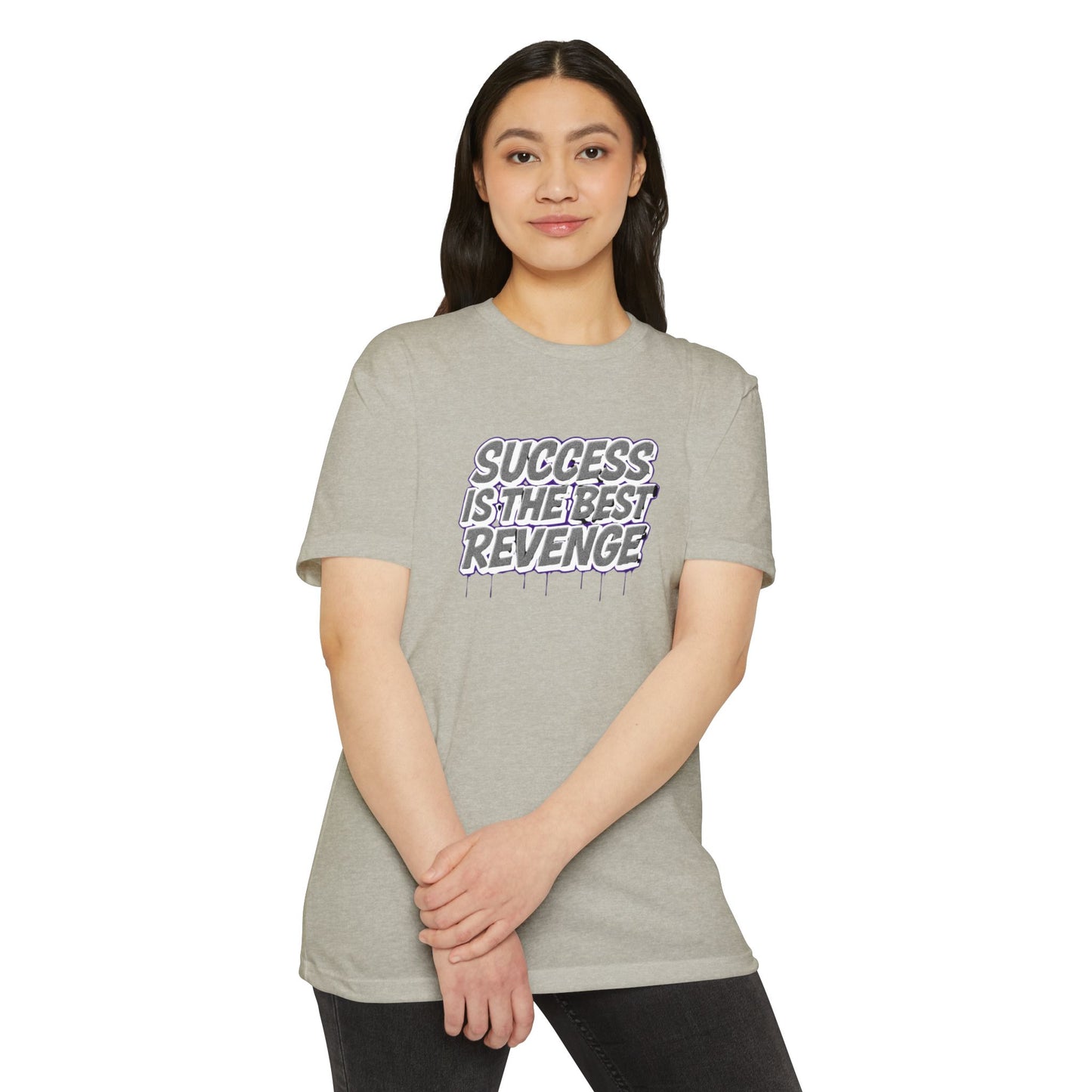 Unisex Motivational Success T-Shirt - Inspiring Graphic Tee, Trendy Casual Wear, Perfect Gift for Friends, Quote Shirt