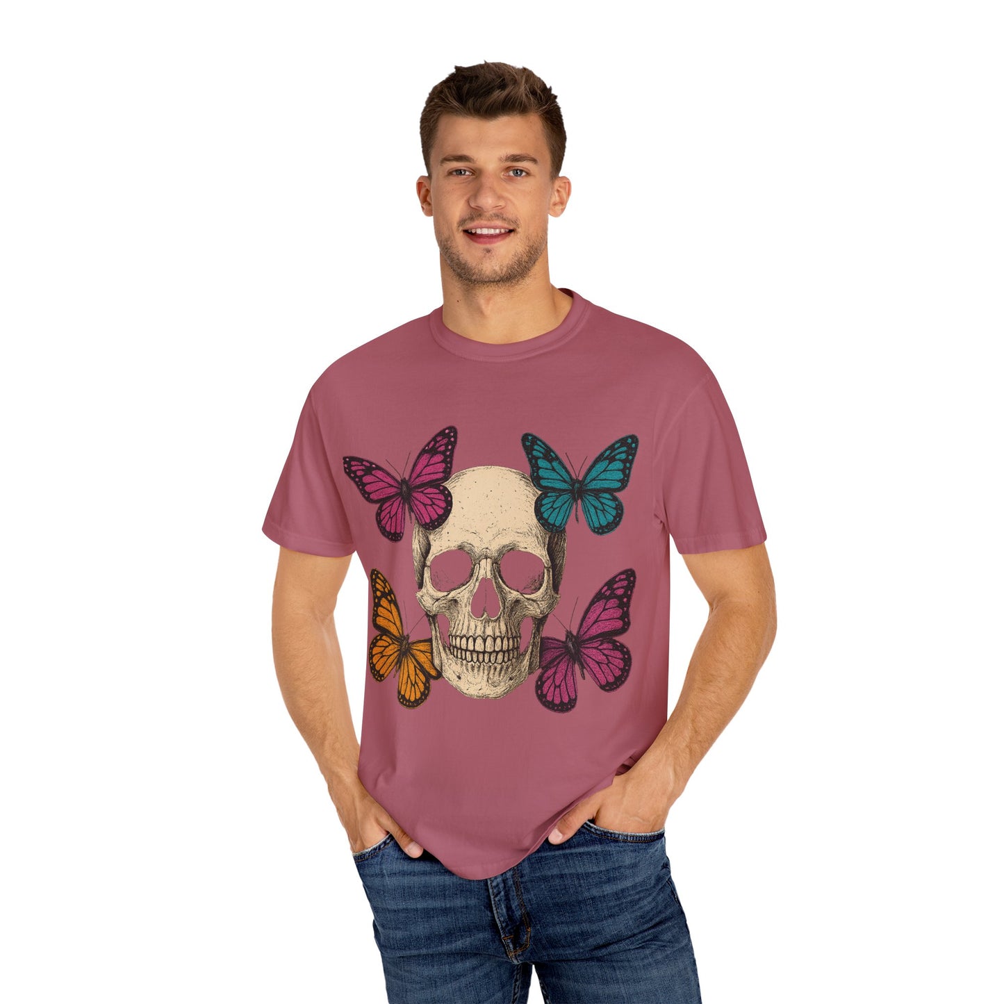 Skull and Butterfly T-Shirt