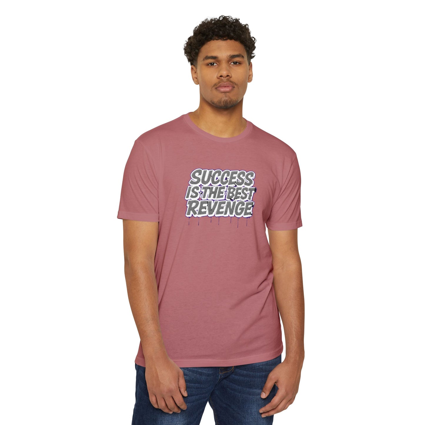 Unisex Motivational Success T-Shirt - Inspiring Graphic Tee, Trendy Casual Wear, Perfect Gift for Friends, Quote Shirt