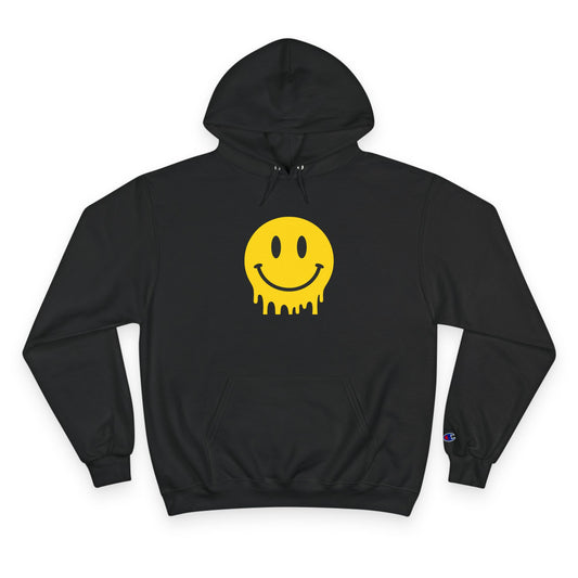 Custom Graphic Smiley Face Champion Hoodie