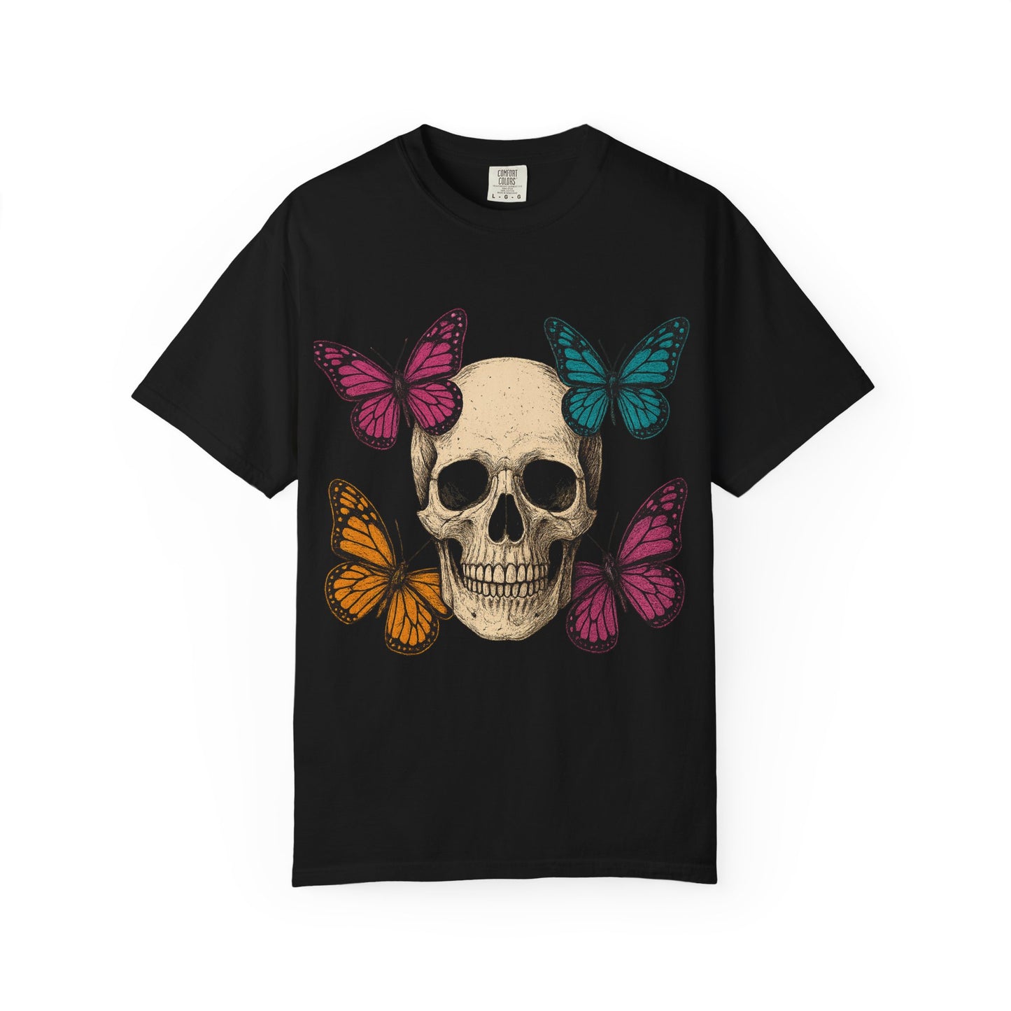 Skull and Butterfly T-Shirt