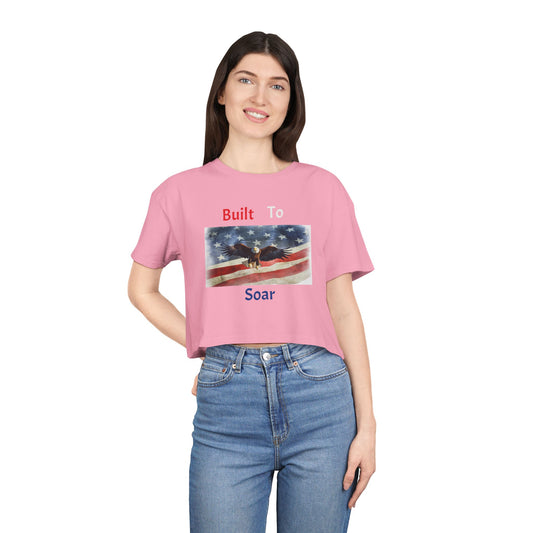 Patriotic Crop Tee