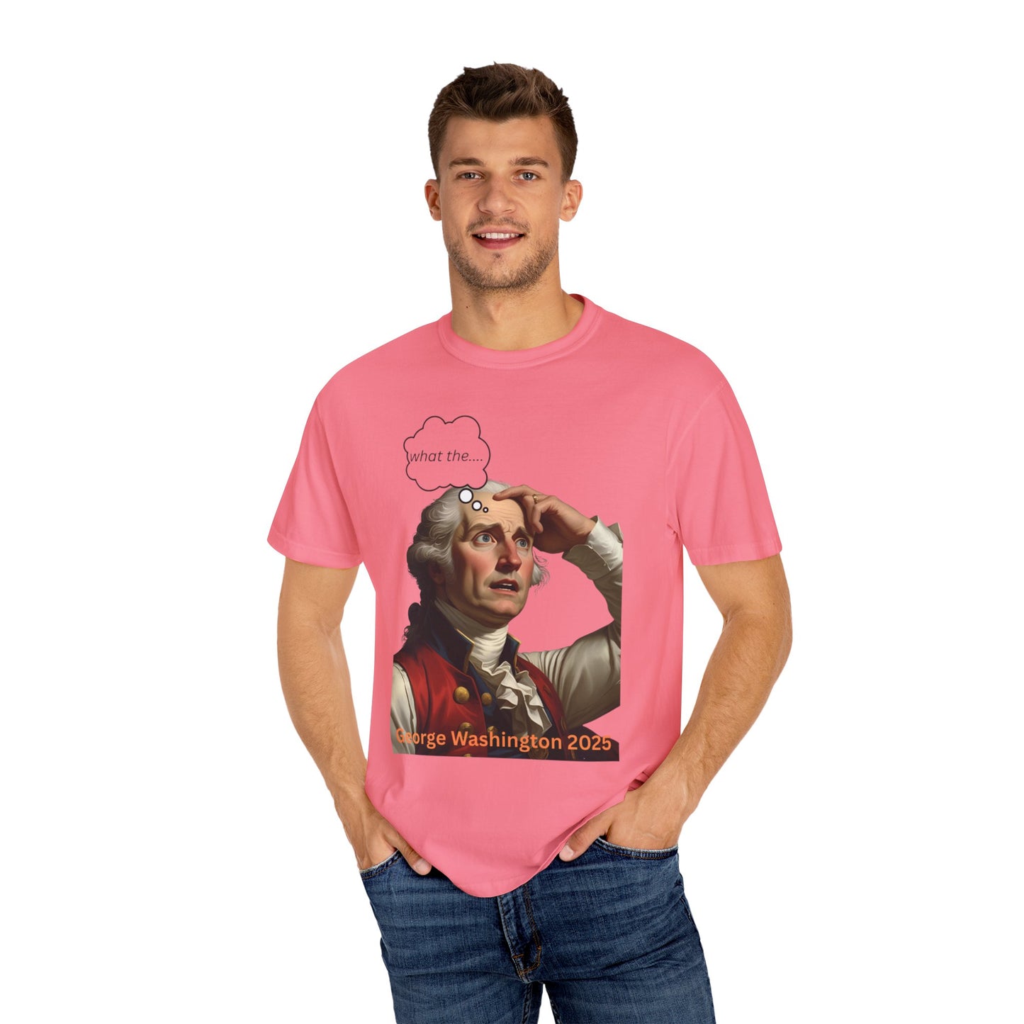 T-shirt George Washington 2025 Humor Unisex