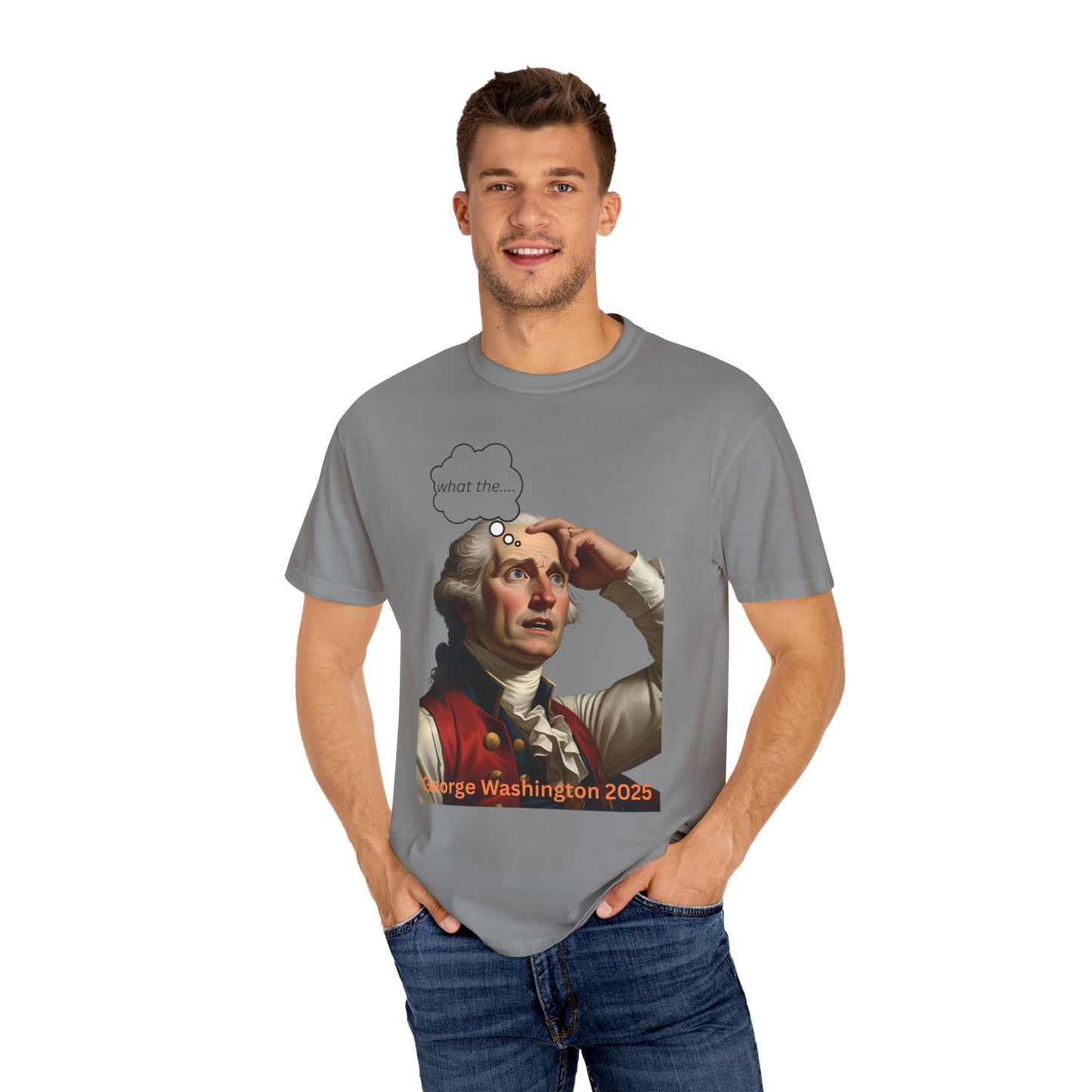 T-shirt George Washington 2025 Humor Unisex