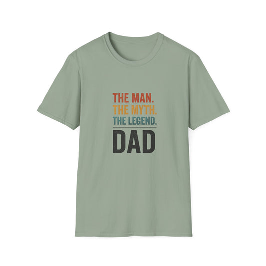 Dad Legend T-Shirt, Father's Day Gift, Unisex Tee, Dad Shirt, Mythical Dad Shirt, Birthday Gift for Dad