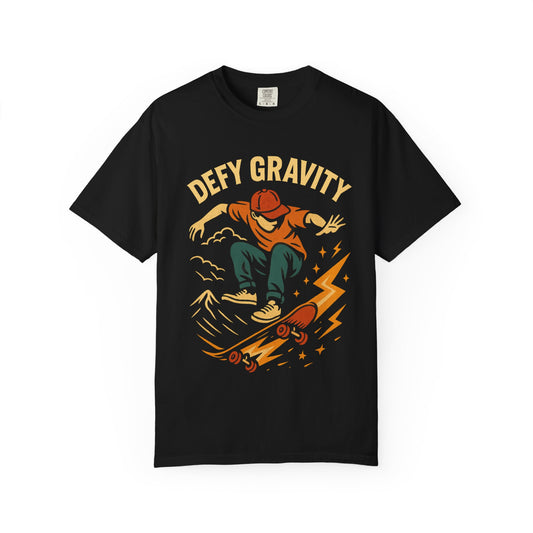 Skateboarder Gravity Defying T-Shirt