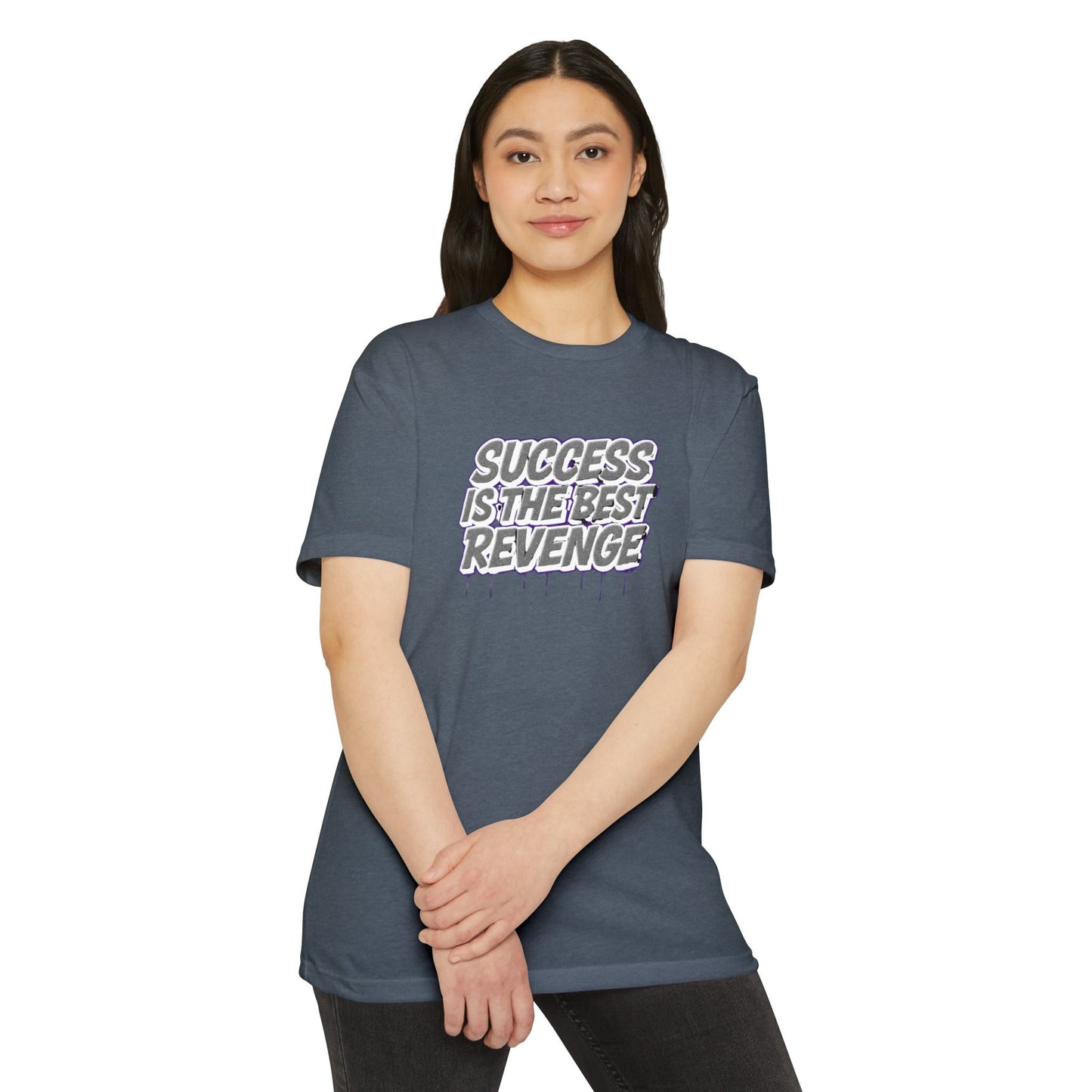 Unisex Motivational Success T-Shirt - Inspiring Graphic Tee, Trendy Casual Wear, Perfect Gift for Friends, Quote Shirt