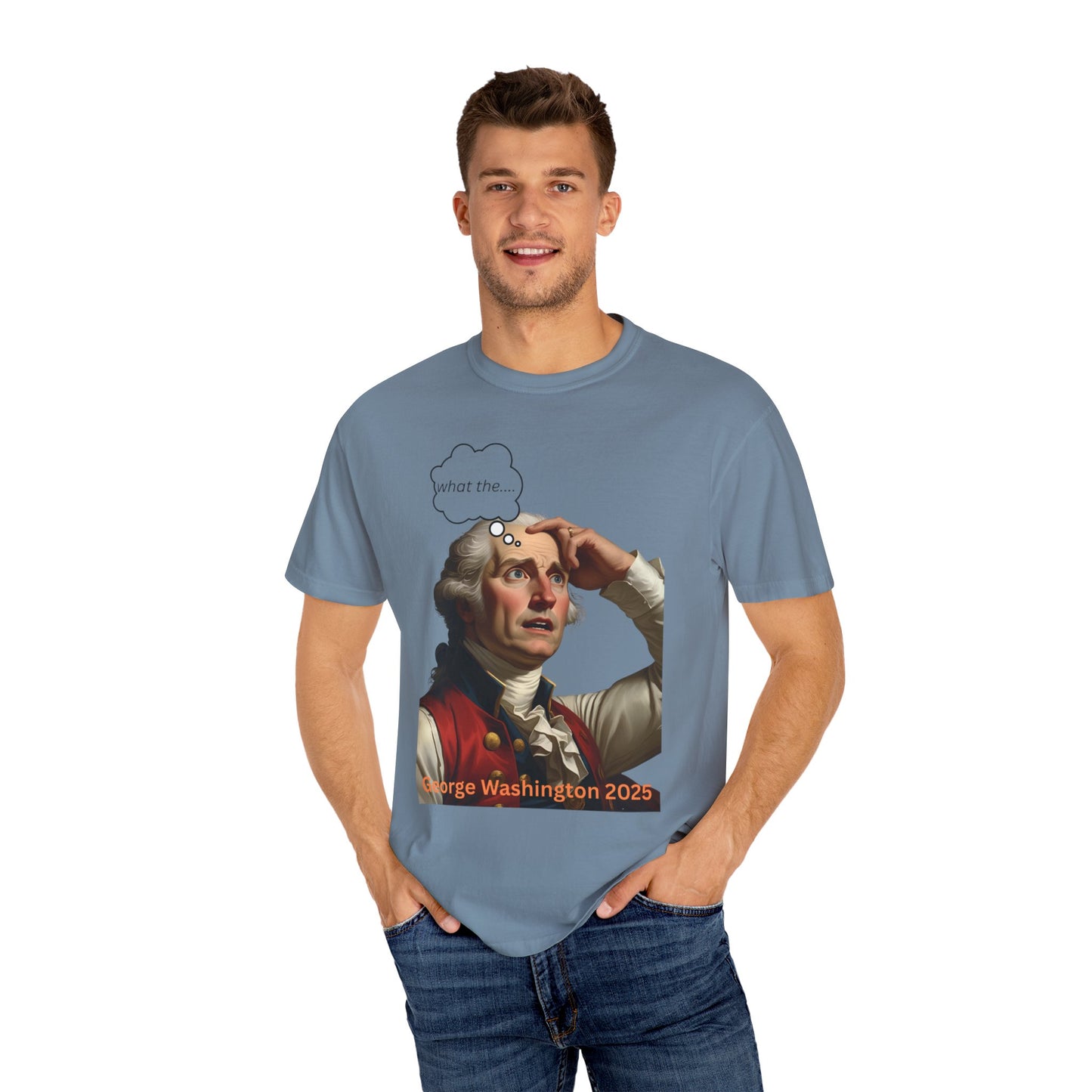 T-shirt George Washington 2025 Humor Unisex